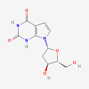 molecular formula C11H13N3O5 B1244124 7-Deaza-2'-deoxyxanthosine CAS No. 96022-82-1