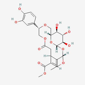 molecular formula C25H30O13 B1244131 2''-Epifraxamoside 