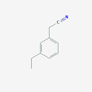 molecular formula C10H11N B12441359 2-(3-Ethylphenyl)acetonitrile 