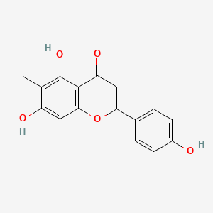 molecular formula C16H12O5 B1244163 6-Methylapigenin CAS No. 5526-57-8