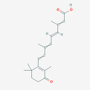 molecular formula C20H26O3 B12441823 4-Oxo-isotretinoin 