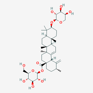molecular formula C41H64O12 B12441842 Oblonganoside D CAS No. 356785-72-3