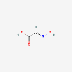 molecular formula C2H3NO3 B12441912 Acetic acid, (hydroxyimino)-, (Z)- CAS No. 3545-80-0