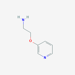 molecular formula C7H10N2O B1244195 2-(Pyridin-3-yloxy)ethanamine CAS No. 310880-25-2