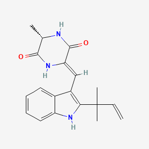 molecular formula C19H21N3O2 B1244200 neoechinulin A 