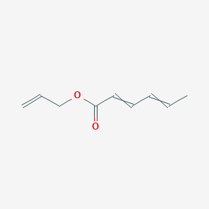 molecular formula C9H12O2 B12442188 (E,E)-allyl sorbate CAS No. 30895-79-5