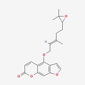 molecular formula C21H22O5 B1244229 Epoxybergamottin 