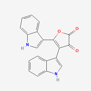 4,5-Bis(1H-indole-3-yl)furan-2,3-dione