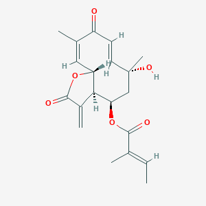 molecular formula C20H24O6 B1244279 Eupaheliangolide A 