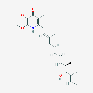 molecular formula C24H35NO4 B1244285 7-Demethylpiericidin a1 