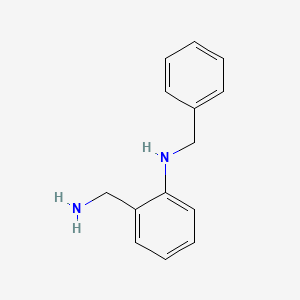 molecular formula C14H16N2 B12442994 N-[2-(aminomethyl)phenyl]benzenemethanamine CAS No. 20877-82-1