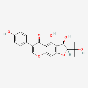 molecular formula C20H18O7 B12443556 Erythrinin F 