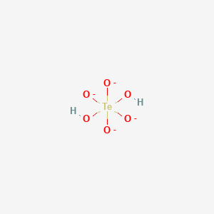 molecular formula H2O6Te-4 B1244365 Orthotellurate(4-) 