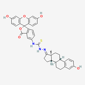 molecular formula C39H35N3O6S B1244367 17-Fluorescein estrone CAS No. 76841-57-1