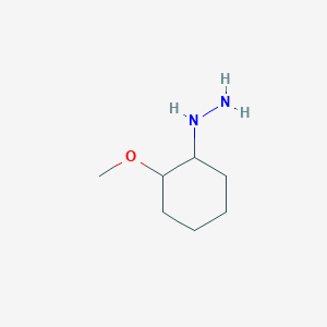 molecular formula C7H16N2O B12443805 (2-Methoxycyclohexyl)hydrazine CAS No. 158438-46-1