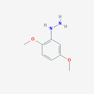 molecular formula C8H12N2O2 B12443852 (2,5-Dimethoxyphenyl)hydrazine 