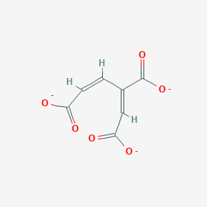 molecular formula C7H3O6-3 B1244389 3-Carboxy-cis,cis-muconate 
