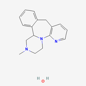 molecular formula C17H21N3O B1244397 Mirtazapine hydrate 