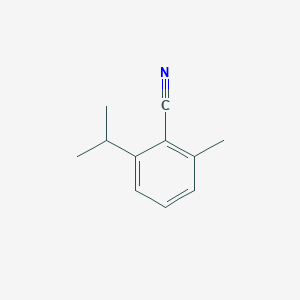 molecular formula C11H13N B12444083 2-Isopropyl-6-methylbenzonitrile CAS No. 786677-15-4