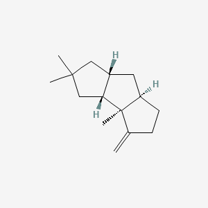 molecular formula C15H24 B1244429 Hirsutene CAS No. 59372-72-4