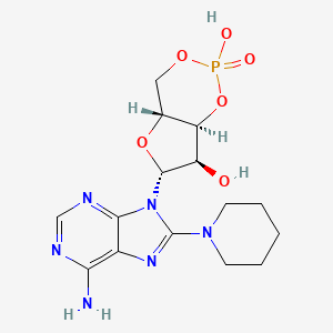 Cyclic 8-piperidino-3',5'-AMP