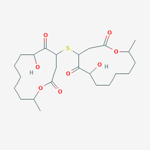 molecular formula C24H38O8S B1244438 Pandangolide 4 