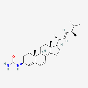 (22S,24R)-3alpha-ureido-ergosta-4,6,8(14),22-tetraene