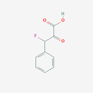 3-Fluoro-2-oxo-3-phenylpropanoic acid