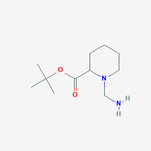 molecular formula C11H22N2O2 B12444504 2-Boc-Aminomethylpiperidine 