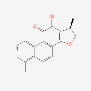 molecular formula C18H14O3 B1244461 Dihydrotanshinone I CAS No. 87205-99-0