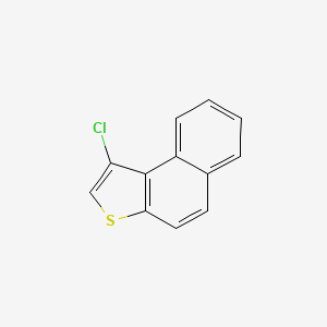 molecular formula C12H7ClS B12444717 1-Chloronaphtho[2,1-b]thiophene CAS No. 85992-26-3