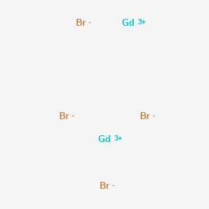 molecular formula Br4Gd2+2 B12444857 Digadolinium(3+) tetrabromide 