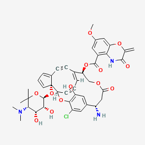 molecular formula C43H42ClN3O13 B1244513 C-1027 