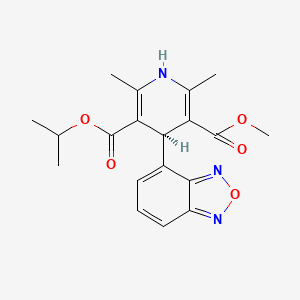 molecular formula C19H21N3O5 B12445154 (R)-Isradipine 