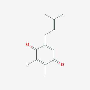 molecular formula C13H16O2 B1244542 Plastoquinone-1 