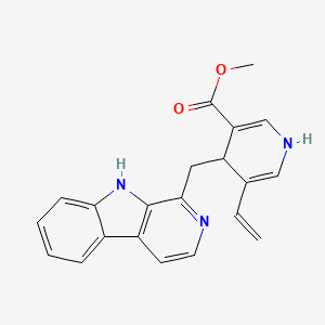 molecular formula C21H19N3O2 B1244569 Lyaline 