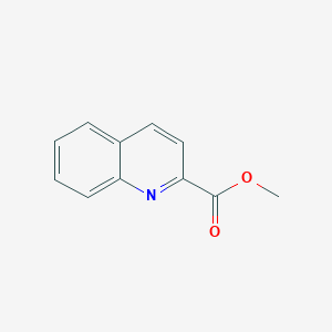 molecular formula C11H9NO2 B012446 Methyl quinaldate CAS No. 19575-07-6