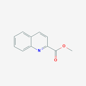 molecular formula C11H9NO2 B012446 Methyl quinoline-2-carboxylate CAS No. 19575-07-6