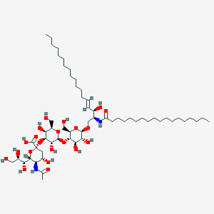 molecular formula C59H108N2O21 B1244607 Ganglioside GM3 