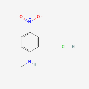 molecular formula C7H9ClN2O2 B12446073 P-nitro-N-methylaniline hydrochloride 