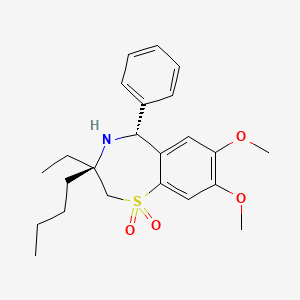 molecular formula C23H31NO4S B1244617 264W94 CAS No. 178259-25-1