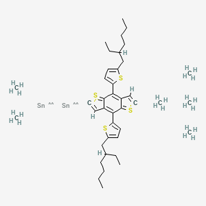 molecular formula C40H64S4Sn2 B12446272 CID 101802477 