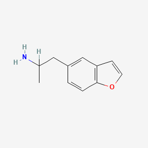 molecular formula C11H13NO B1244649 5-(2-Aminopropyl)benzofuran CAS No. 286834-81-9