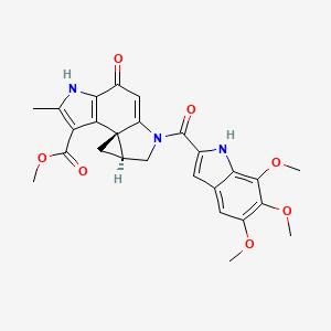 molecular formula C26H25N3O7 B1244651 Du-86 