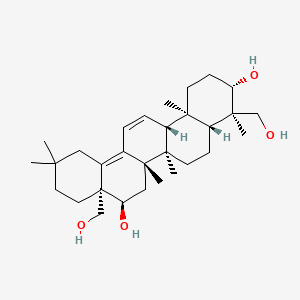 molecular formula C30H48O4 B1244680 Saikogenin D 