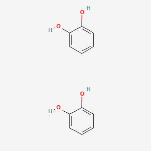 molecular formula C12H12O4 B12446816 Catechol (1,2-Dihydroxybenzene) 