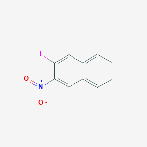 molecular formula C10H6INO2 B012447 2-Iodo-3-nitronaphthalene CAS No. 102153-71-9