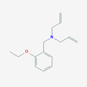 molecular formula C15H21NO B12447055 N-(2-ethoxybenzyl)-N-(prop-2-en-1-yl)prop-2-en-1-amine 
