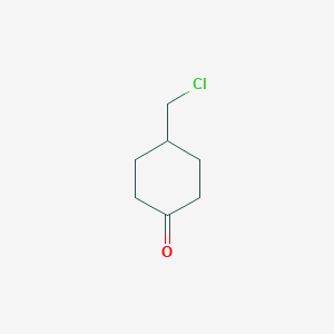 molecular formula C7H11ClO B12447143 4-(Chloromethyl)cyclohexanone 