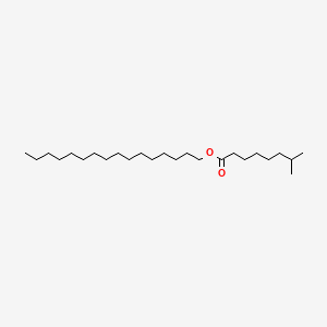 molecular formula C25H50O2 B1244718 Hexadecyl 7-methyloctanoate CAS No. 84878-33-1
